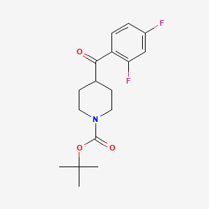 Tert-butyl 4-(2,4-difluorobenzoyl)piperidine-1-carboxylate