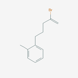 2-Bromo-5-(2-methylphenyl)-1-pentene
