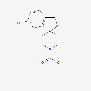 Tert-Butyl 6-Chloro-2,3-Dihydrospiro[Indene-1,4-Piperidine]-1-Carboxylate