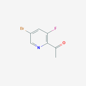 1-(5-Bromo-3-fluoropyridin-2-yl)ethanone