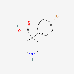 4-(4-Bromophenyl)piperidine-4-carboxylic acid