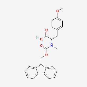 molecular formula C26H25NO5 B1532167 Fmoc-N-methyl-O-methyl-L-tyrosine CAS No. 1260595-45-6