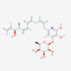 molecular formula C31H47NO8 B153218 3'-Deoxytalopiericidin A1 CAS No. 134876-72-5