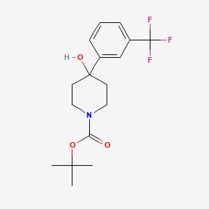 1-Boc-4-[3-(trifluoromethyl)phenyl]-4-hydroxypiperidine