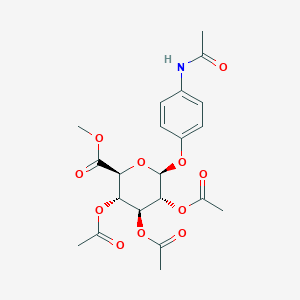 4-Acetamidophenyl-2,3,4-tri-O-acetyl-b-D-glucuronide methyl ester