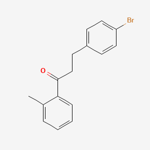 3-(4-Bromophenyl)-2'-methylpropiophenone