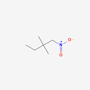 molecular formula C6H13NO2 B15322044 2,2-Dimethyl-1-nitrobutane CAS No. 2625-29-8