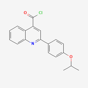 2-(4-Isopropoxyphenyl)quinoline-4-carbonyl chloride