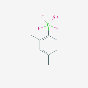 molecular formula C8H9BF3K B1532230 Potassium (2,4-dimethylphenyl)trifluoroborate CAS No. 850245-50-0