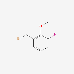 molecular formula C8H8BrFO B1532232 3-Fluoro-2-methoxybenzyl bromide CAS No. 916420-50-3