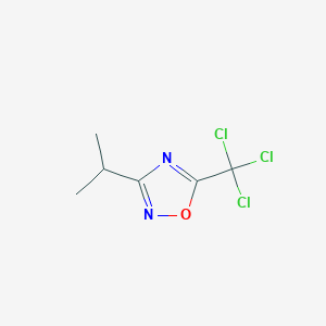 3-Isopropyl-5-(trichloromethyl)-1,2,4-oxadiazole