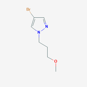 molecular formula C7H11BrN2O B1532245 4-bromo-1-(3-methoxypropyl)-1H-pyrazole CAS No. 1183903-41-4