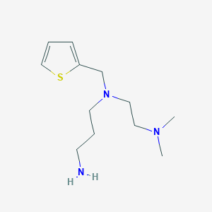 molecular formula C12H23N3S B1532263 N-[2-(Dimethylamino)ethyl]-N-(2-thienylmethyl)propane-1,3-diamine CAS No. 1243075-23-1
