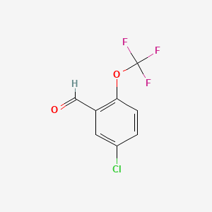 molecular formula C8H4ClF3O2 B1532285 5-Chloro-2-(trifluoromethoxy)benzaldehyde CAS No. 1092461-15-8