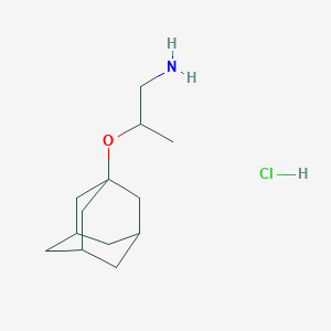 [2-(1-Adamantyloxy)propyl]amine hydrochloride