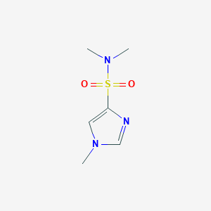 N,N,1-trimethyl-1H-imidazole-4-sulfonamide
