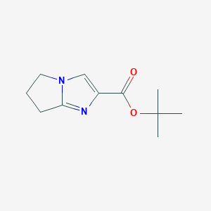 tert-butyl 6,7-dihydro-5H-pyrrolo[1,2-a]imidazole-2-carboxylate