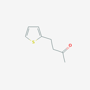 molecular formula C8H10OS B15323309 4-(Thiophen-2-yl)butan-2-one CAS No. 59594-93-3