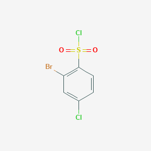 2-Bromo-4-chlorobenzenesulfonyl chloride