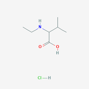 2-(Ethylamino)-3-methylbutanoic acid hydrochloride
