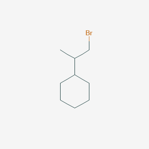 (1-Bromopropan-2-yl)cyclohexane