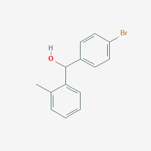molecular formula C14H13BrO B1532358 (4-Bromophenyl)(2-methylphenyl)methanol CAS No. 944695-76-5