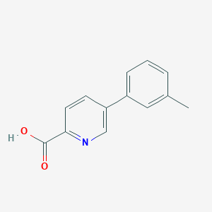 molecular formula C13H11NO2 B1532381 5-(m-Tolyl)picolinic acid CAS No. 1226205-54-4