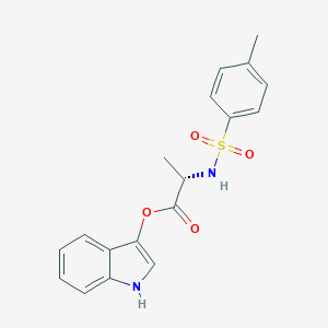 (S)-1H-Indol-3-yl 2-(4-methylphenylsulfonamido)propanoate