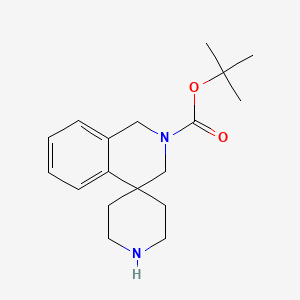tert-Butyl 1H-spiro[isoquinoline-4,4'-piperidine]-2(3H)-carboxylate
