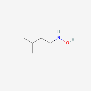 molecular formula C5H13NO B15324187 N-(3-methylbutyl)hydroxylamine CAS No. 500348-73-2