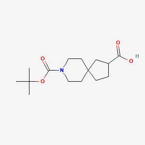 8-(Tert-butoxycarbonyl)-8-azaspiro[4.5]decane-2-carboxylic acid