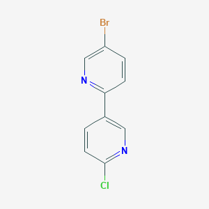 5-Bromo-6'-chloro-[2,3']bipyridinyl