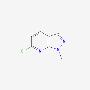 6-chloro-1-methyl-1H-pyrazolo[3,4-b]pyridine