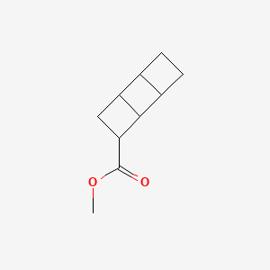 molecular formula C10H14O2 B15324393 Methyl tricyclo[4.2.0.02,5]octane-3-carboxylate 