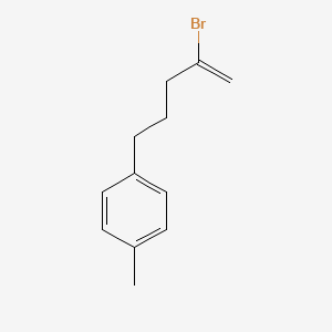 2-Bromo-5-(4-methylphenyl)-1-pentene
