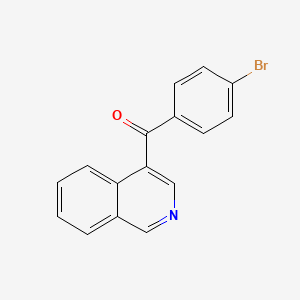 B1532453 4-(4-Bromobenzoyl)isoquinoline CAS No. 1187165-61-2