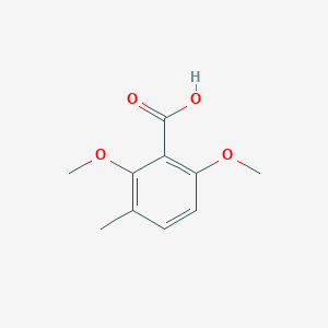 molecular formula C10H12O4 B15324579 2,6-Dimethoxy-3-methylbenzoic acid 
