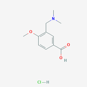 3-Dimethylaminomethyl-4-methoxy-benzoic acid hydrochloride