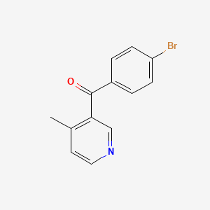 3-(4-Bromobenzoyl)-4-methylpyridine