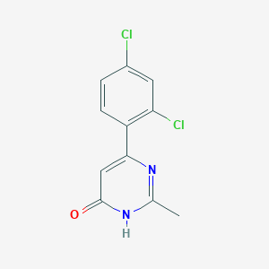 6-(2,4-Dichlorophenyl)-2-methyl-4-pyrimidinol