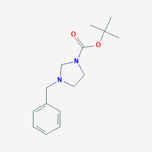 molecular formula C15H22N2O2 B153248 Tert-butyl 3-benzylimidazolidine-1-carboxylate CAS No. 623943-75-9