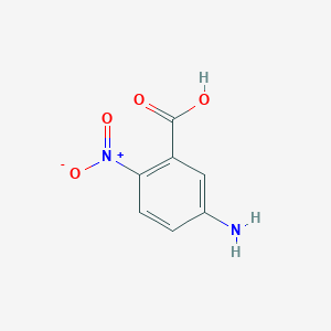 molecular formula C7H6N2O4 B153252 5-Amino-2-nitrobenzoic acid CAS No. 132080-60-5