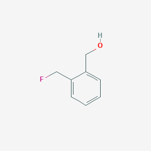 molecular formula C8H9FO B1532535 (2-Fluoromethyl-phenyl)-methanol CAS No. 1341036-63-2