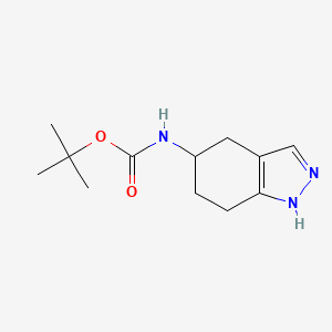 (4,5,6,7-Tetrahydro-1H-indazol-5-yl)-carbamic acid tert-butyl ester