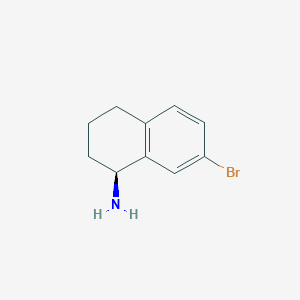 (S)-7-Bromo-1,2,3,4-tetrahydro-naphthalen-1-ylamine