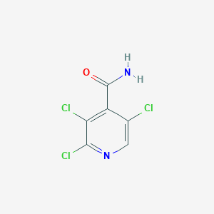 molecular formula C6H3Cl3N2O B1532560 2,3,5-Trichloroisonicotinamide CAS No. 70593-53-2