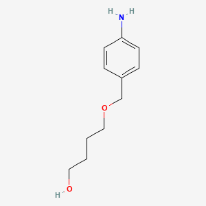 4-[(4-Aminobenzyl)oxy]butan-1-ol