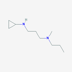 molecular formula C10H22N2 B15325657 n1-Cyclopropyl-n3-methyl-n3-propylpropane-1,3-diamine 