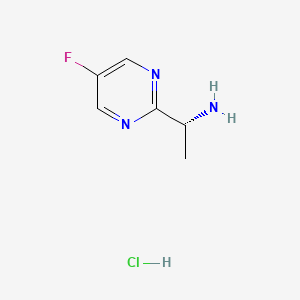 (R)-1-(5-Fluoropyrimidin-2-yl)ethanamine hydrochloride