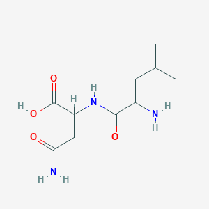 molecular formula C10H19N3O4 B15325856 Leucylasparagine 